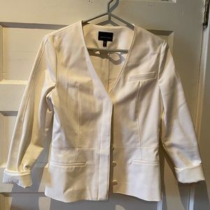 Judith & Charles winter white blazer Size 8